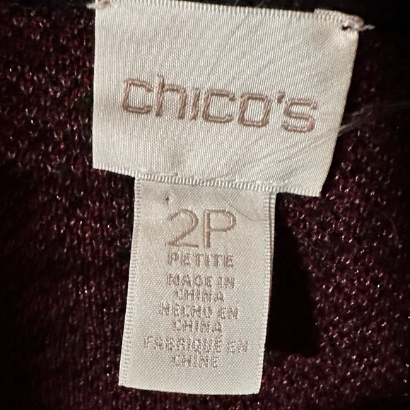 Chicos Vibrant Faux-Fur Cardigan - Picture 9 of 15